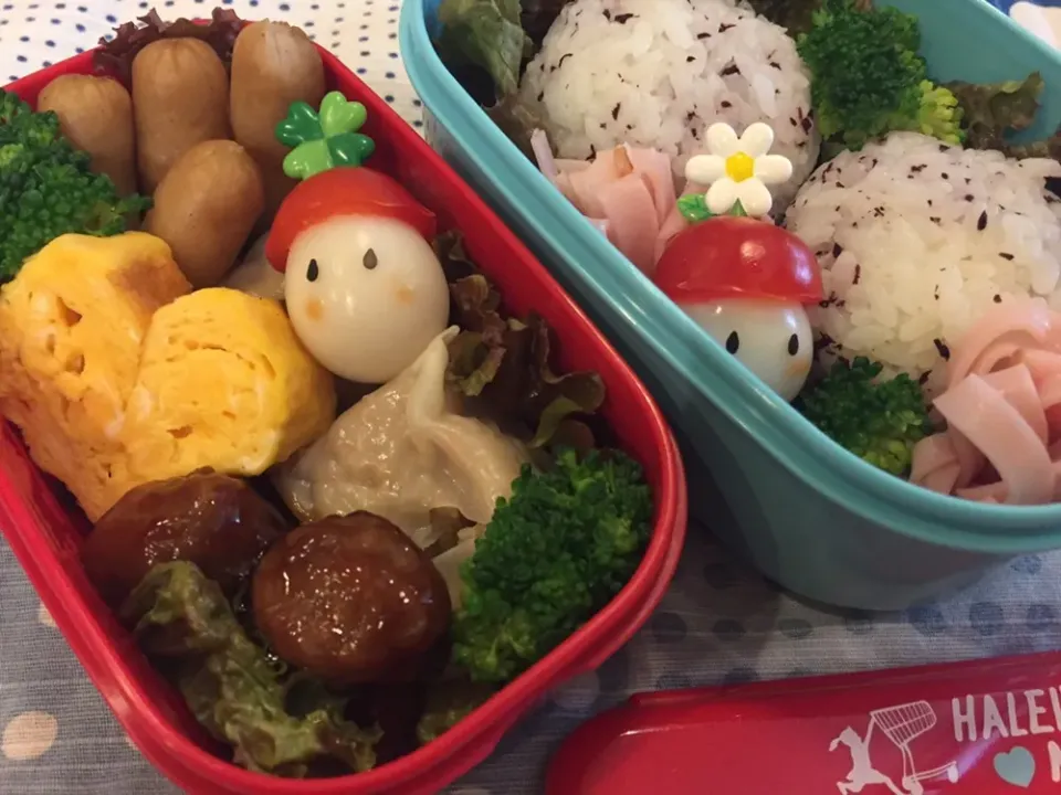 Snapdishの料理写真:中2娘のお弁当🍙今日は 職場体験なんだって〜〜|Naomiさん