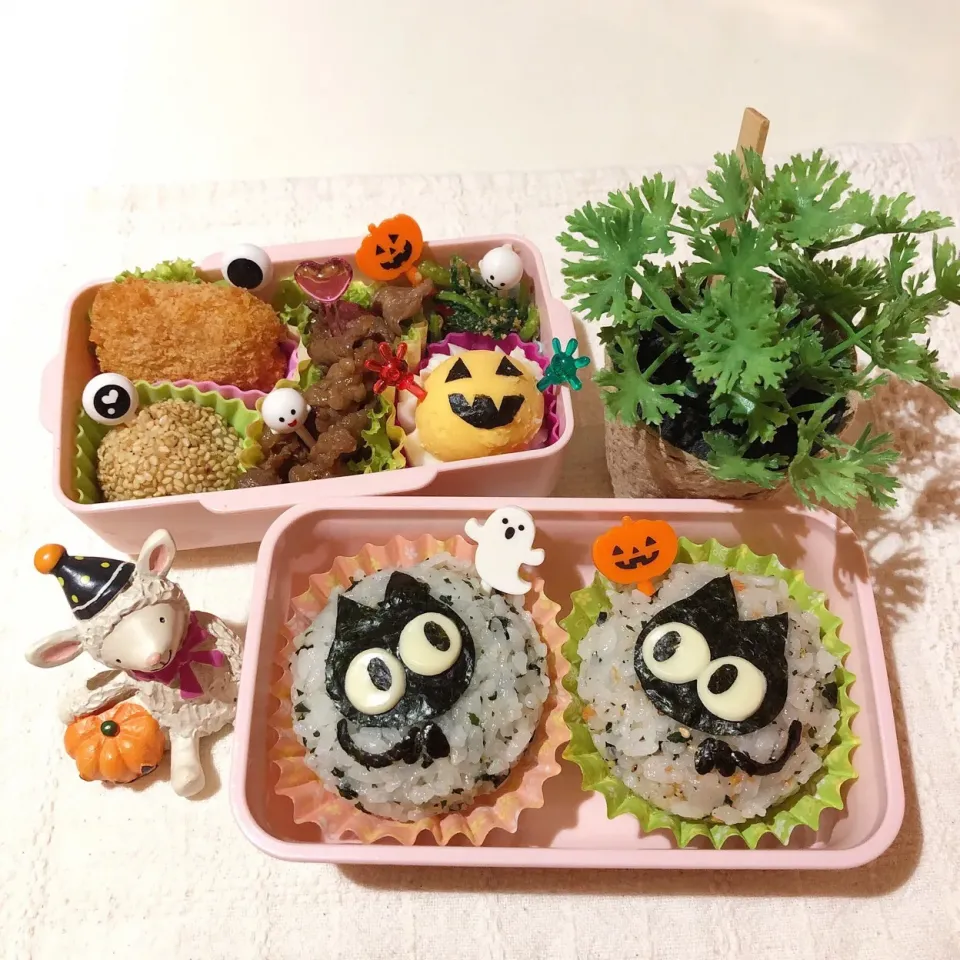 10/12❤︎娘のお弁当❤︎🎃👻🎃👻
#今日のお弁当 #弁当 #お昼ごはん #娘弁当 #ランチ|Makinsさん