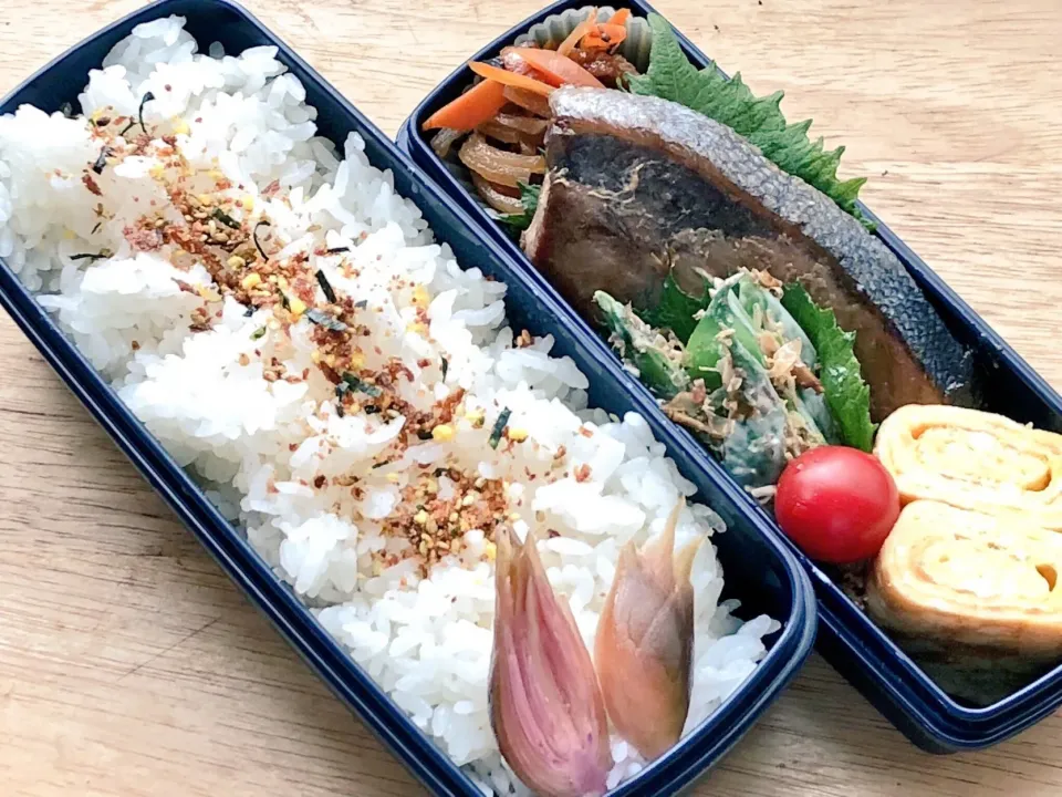 鰤の照り焼き 弁当|弁当 備忘録さん