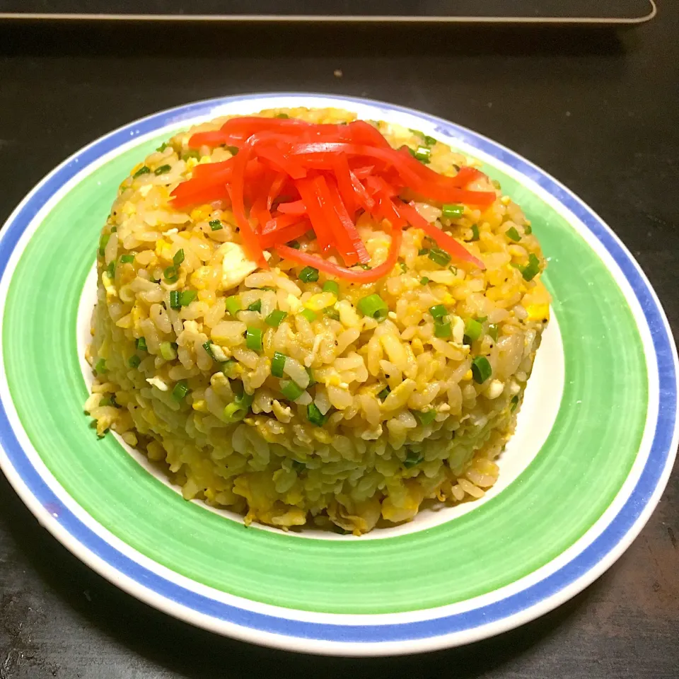 余ったばんネギでチャーハン|渡辺 努さん