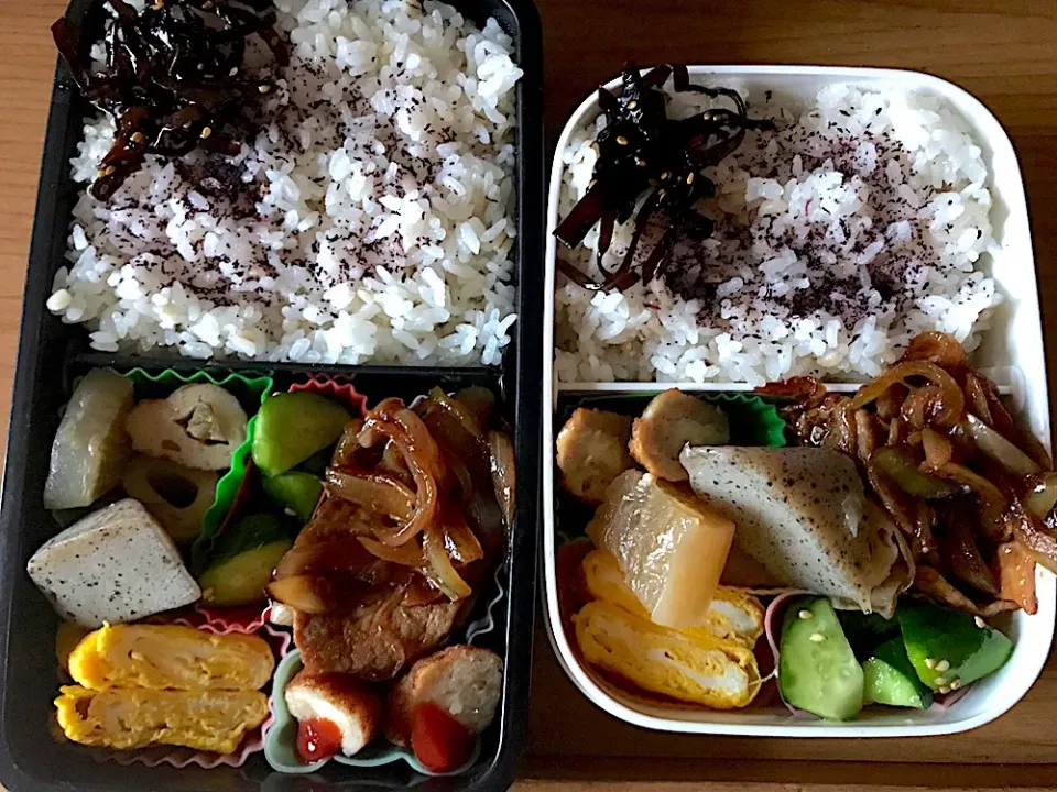 10/12 高1 大1 お弁当
#おでんお弁当
#豚焼肉|侑子さん