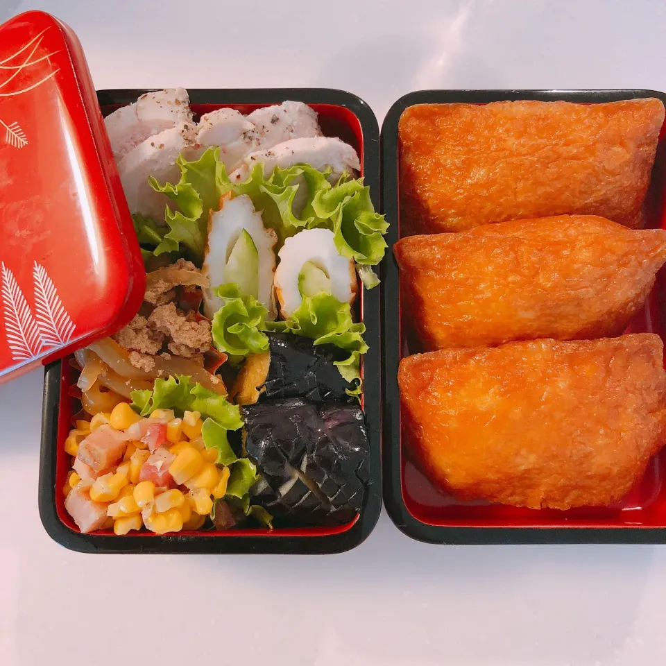 10/12お稲荷さん弁当💗|あーるさん