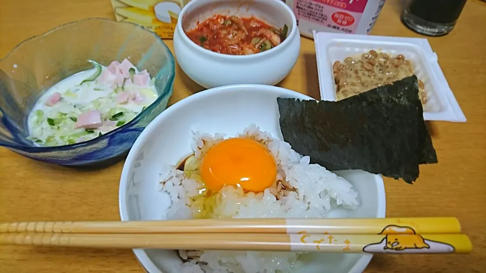 2018/10/12(金)朝食🎵|しまだ ちえこさん