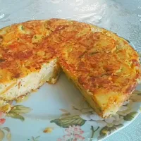 Spanish omelet (スペインのオムレツ)|Wajihさん