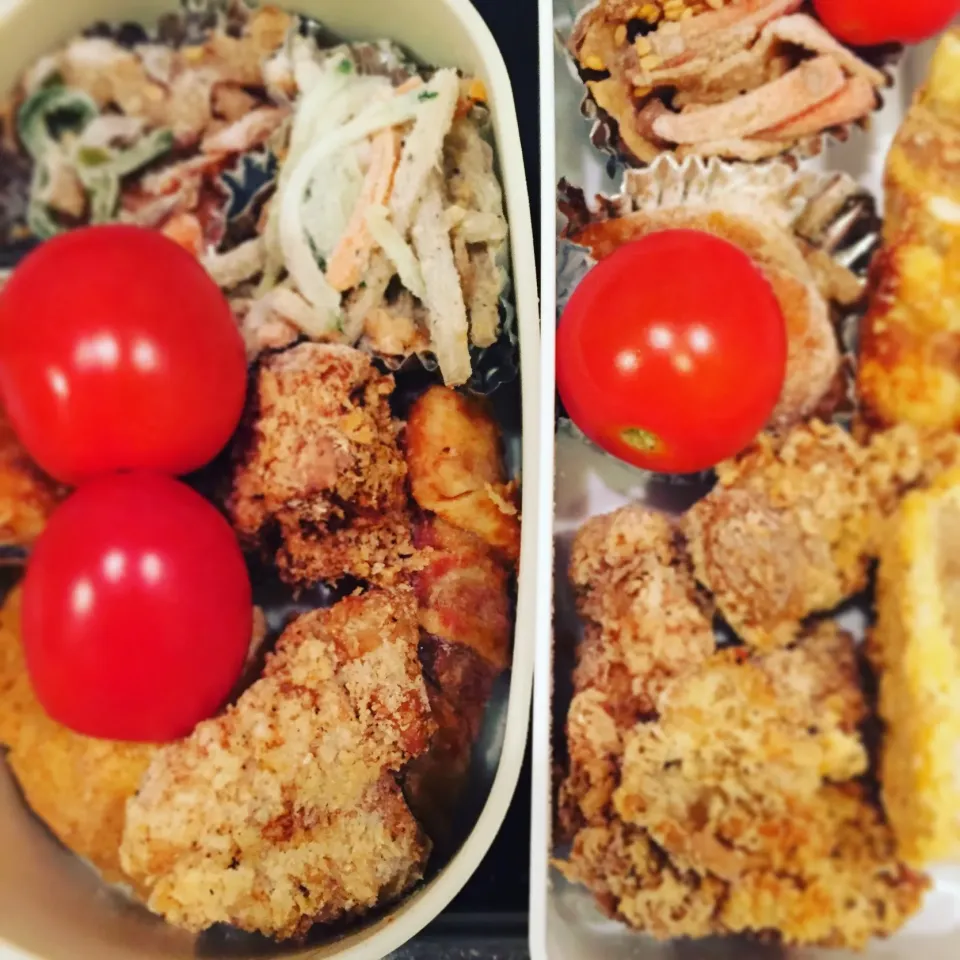 Snapdishの料理写真:今日のお弁当|kenji kojimaさん