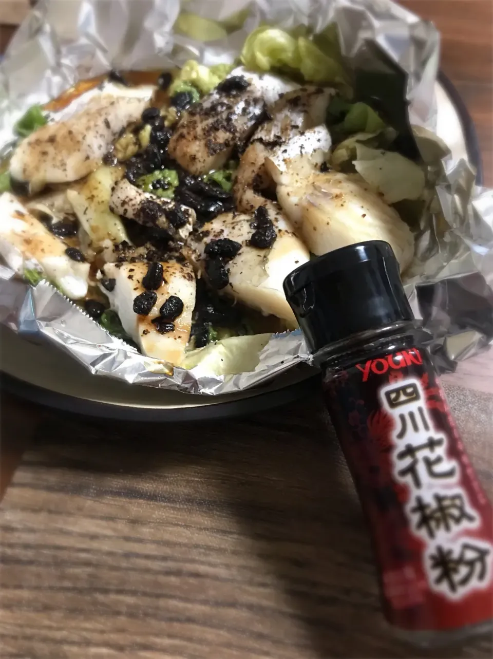 Snapdishの料理写真:鱈の豆豉蒸し|tun223さん