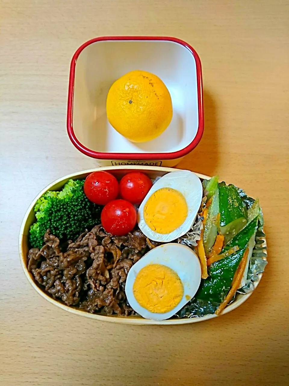 牛肉のしぐれ煮卵弁当|kazさん