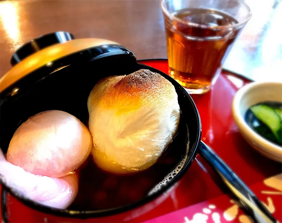 Snapdishの料理写真:縁結びぜんざい|古山さん