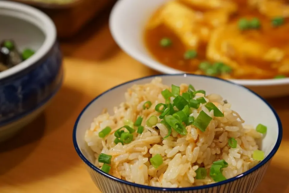 鮭とえのきの混ぜご飯|こたろーさん