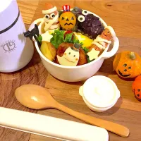 ハロウィン弁当💀👿🎃👻|eriさん