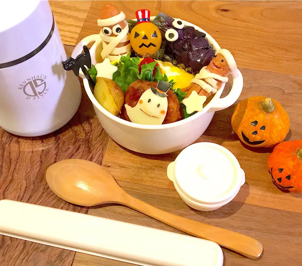 ハロウィン弁当💀👿🎃👻|eriさん