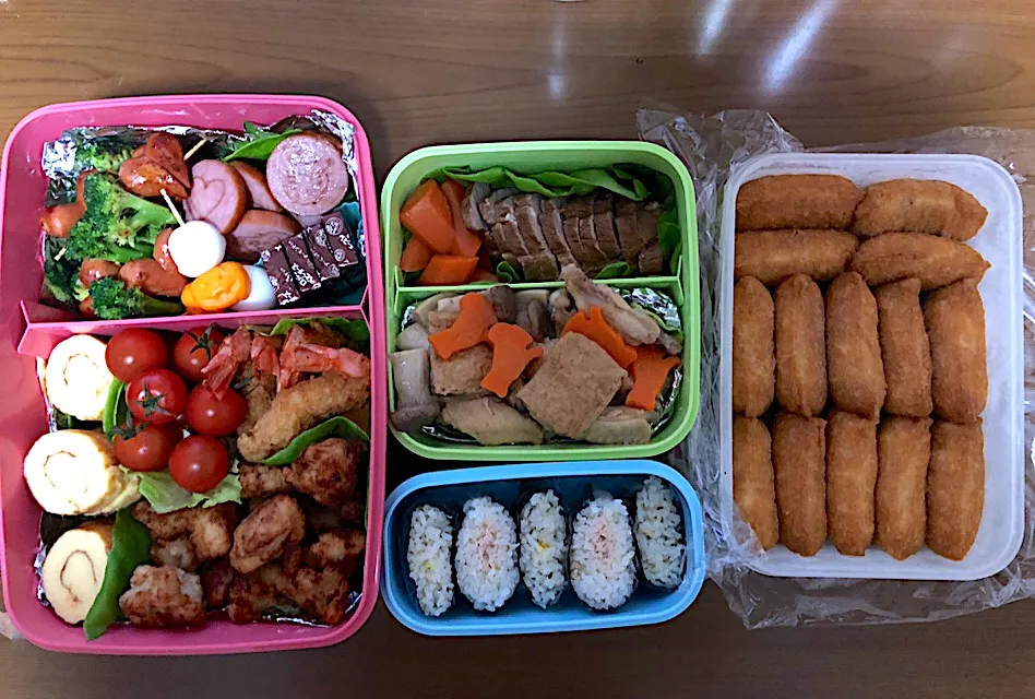 Snapdishの料理写真:運動会のお弁当…|ma-ko omaさん