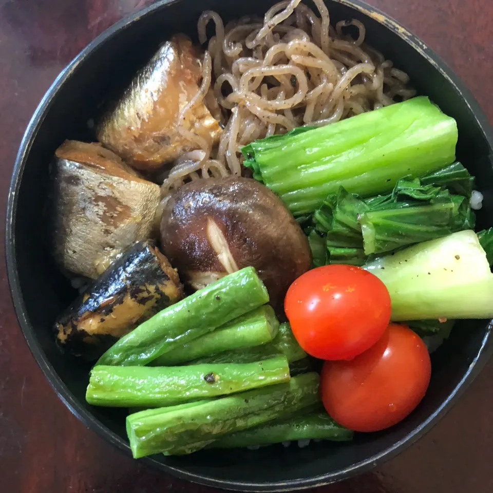 Snapdishの料理写真:いわし生姜煮弁当|aiさん