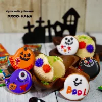 ハロウィンアイシングクッキー🎃パチパチアイスのせ