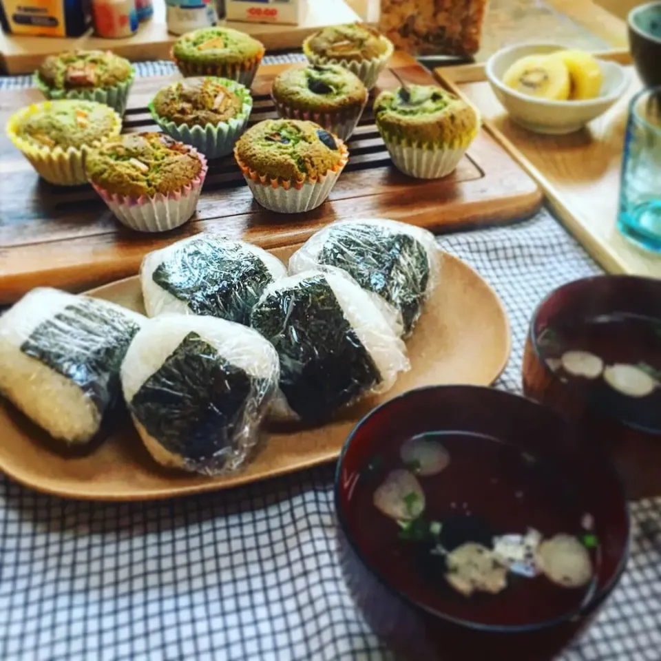 朝ごはん🍙 おにぎりアクション参加中です🙋🏻‍♀️|カンカンさん