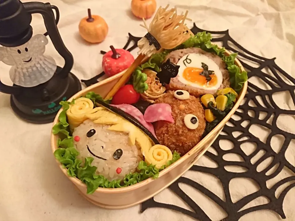 ハロウィン魔女っ子弁当|glutton_maaさん