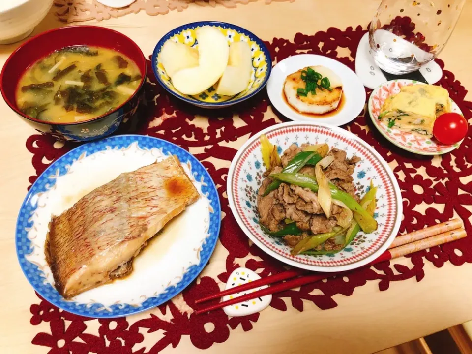 鯛の煮付け定食|miya38さん