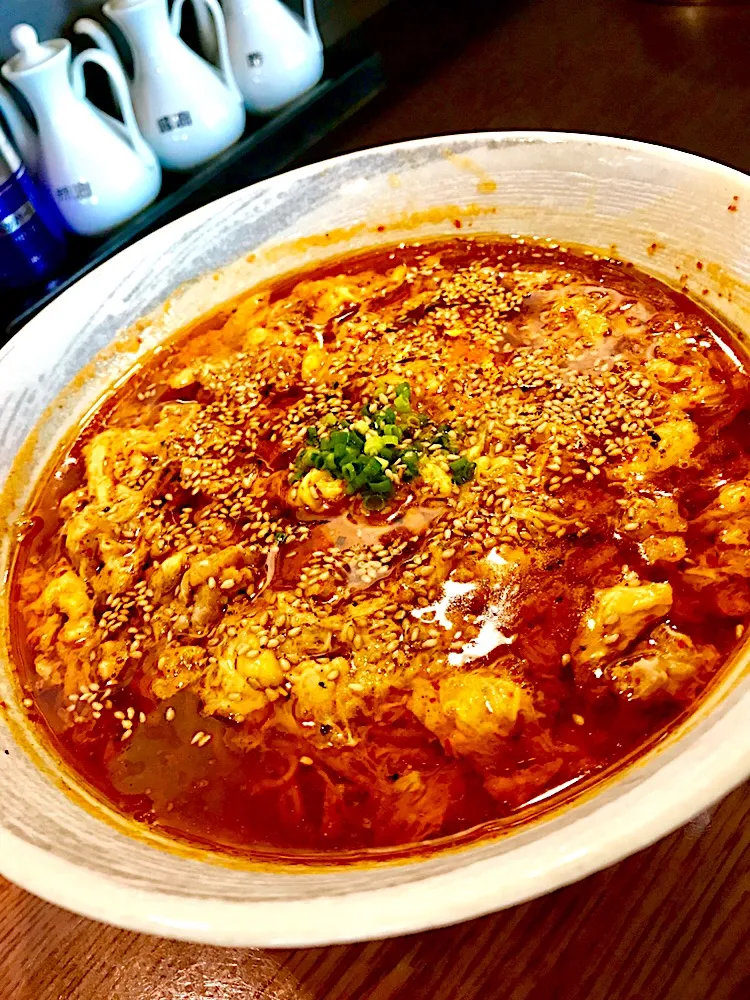 Snapdishの料理写真:✨漢の激辛ラーメン🍜|中さんさん