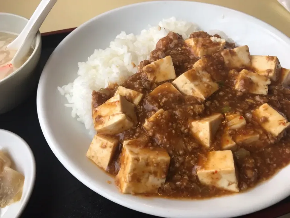 麻婆丼。見た目はいまいちだけど食べたら美味い！|KOMAさん