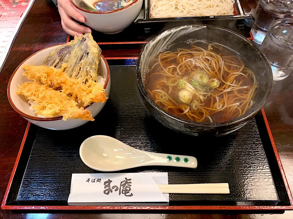 エビ天丼セット|(´ｰ｀)さん