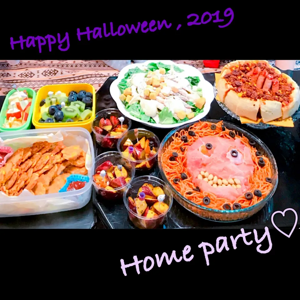 🍴持ち寄りHalloweenパーリー🎃|みさmamanさん