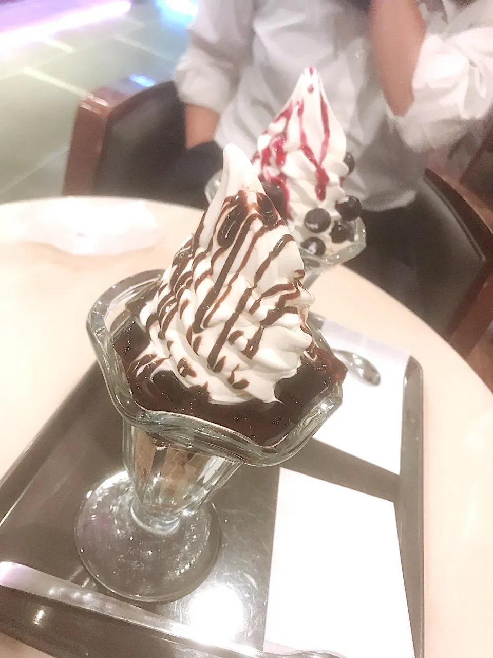 Snapdishの料理写真:コーヒーゼリーパフェ|ちゃむさん