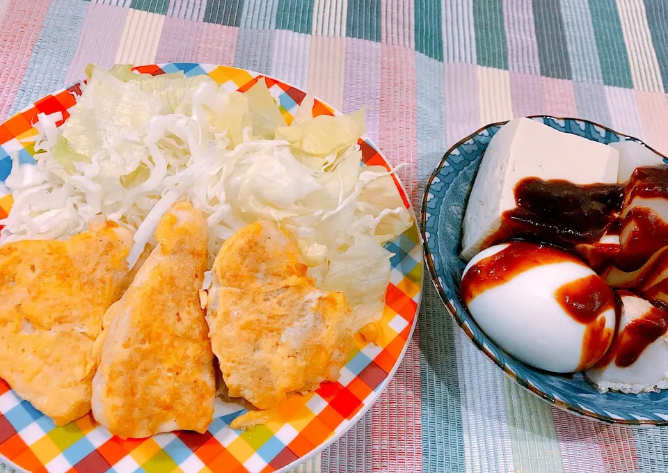 🍀ささみのピカタ
🍀赤味噌かけ湯豆腐|🍀ミィーナ🍀さん