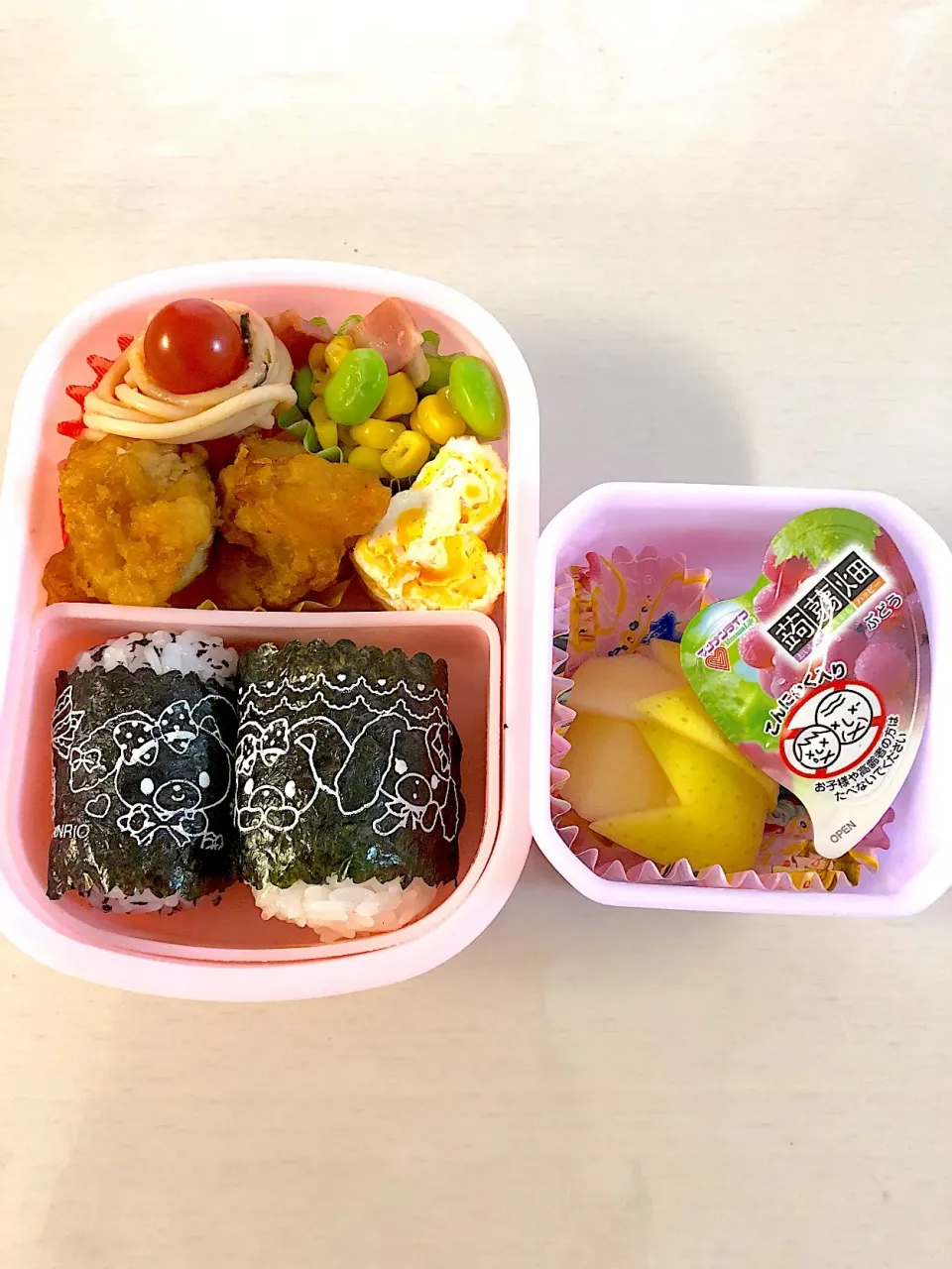 #娘弁当  #幼稚園弁当 #ぼんぼんりぼん|なぽちんさん