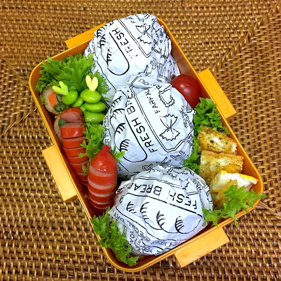 #部活弁当  #中1女子弁当  #おにぎり🍙|よちこさん