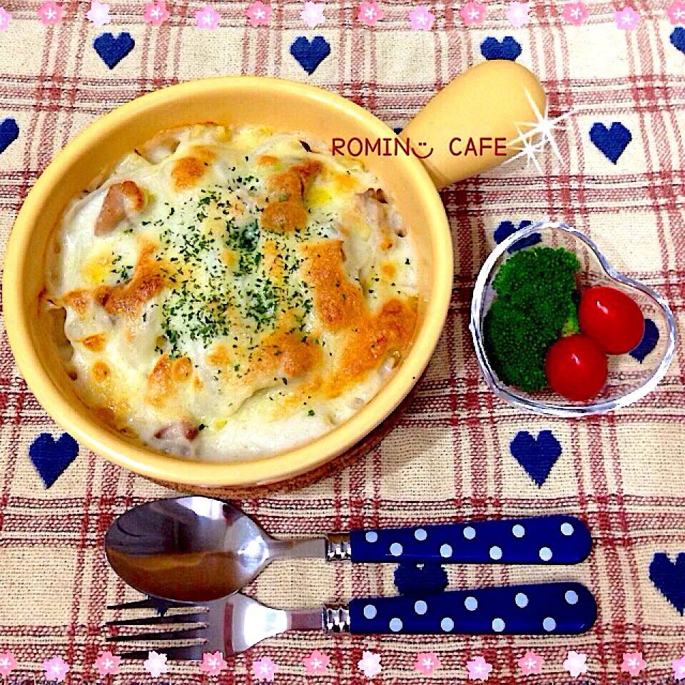 Snapdishの料理写真:パングラタン♪|ROMIN◡̈ CAFEさん