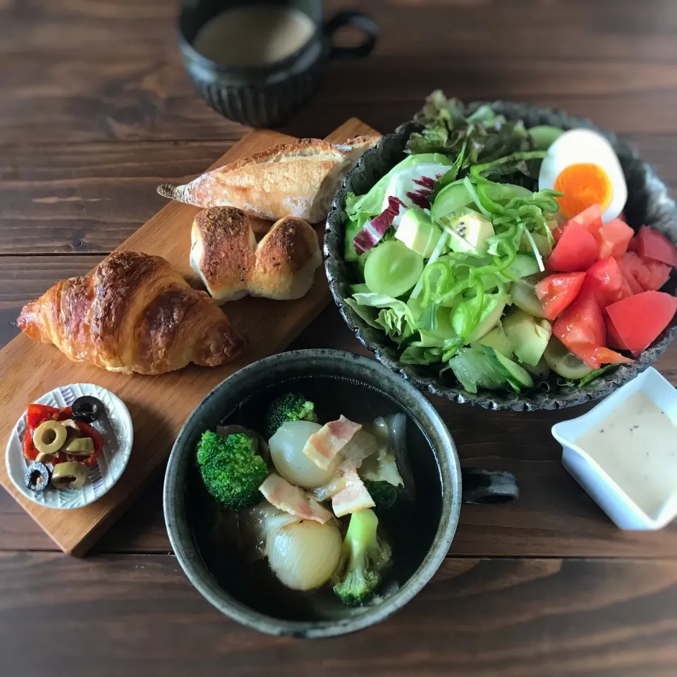 今日の朝ごはん|ぺんぎんさん