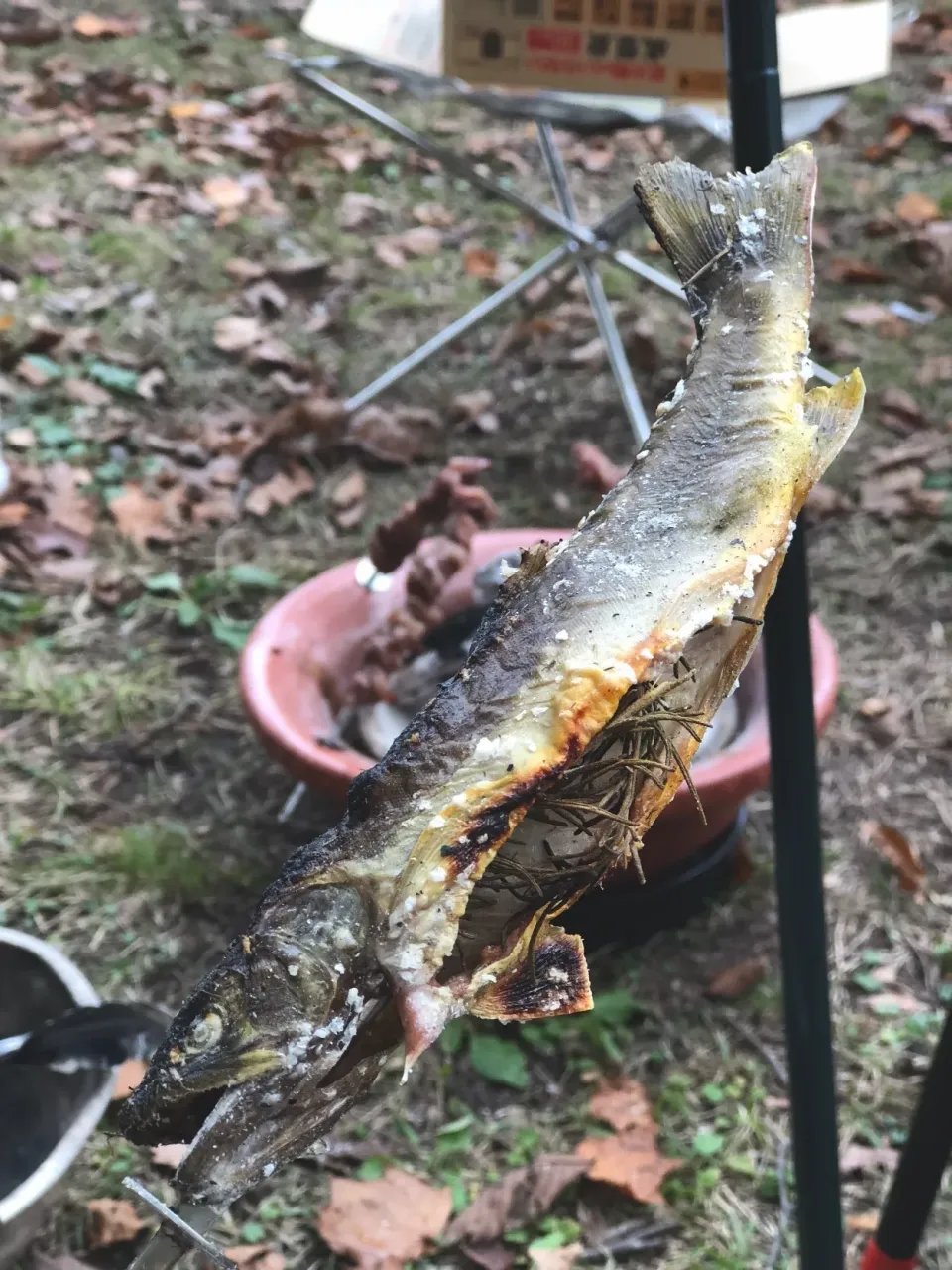 山女魚の香草塩焼き🍃|たつやん。さん