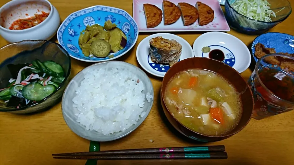 2018/10/14(日)晩ごはん🎵|しまだ ちえこさん