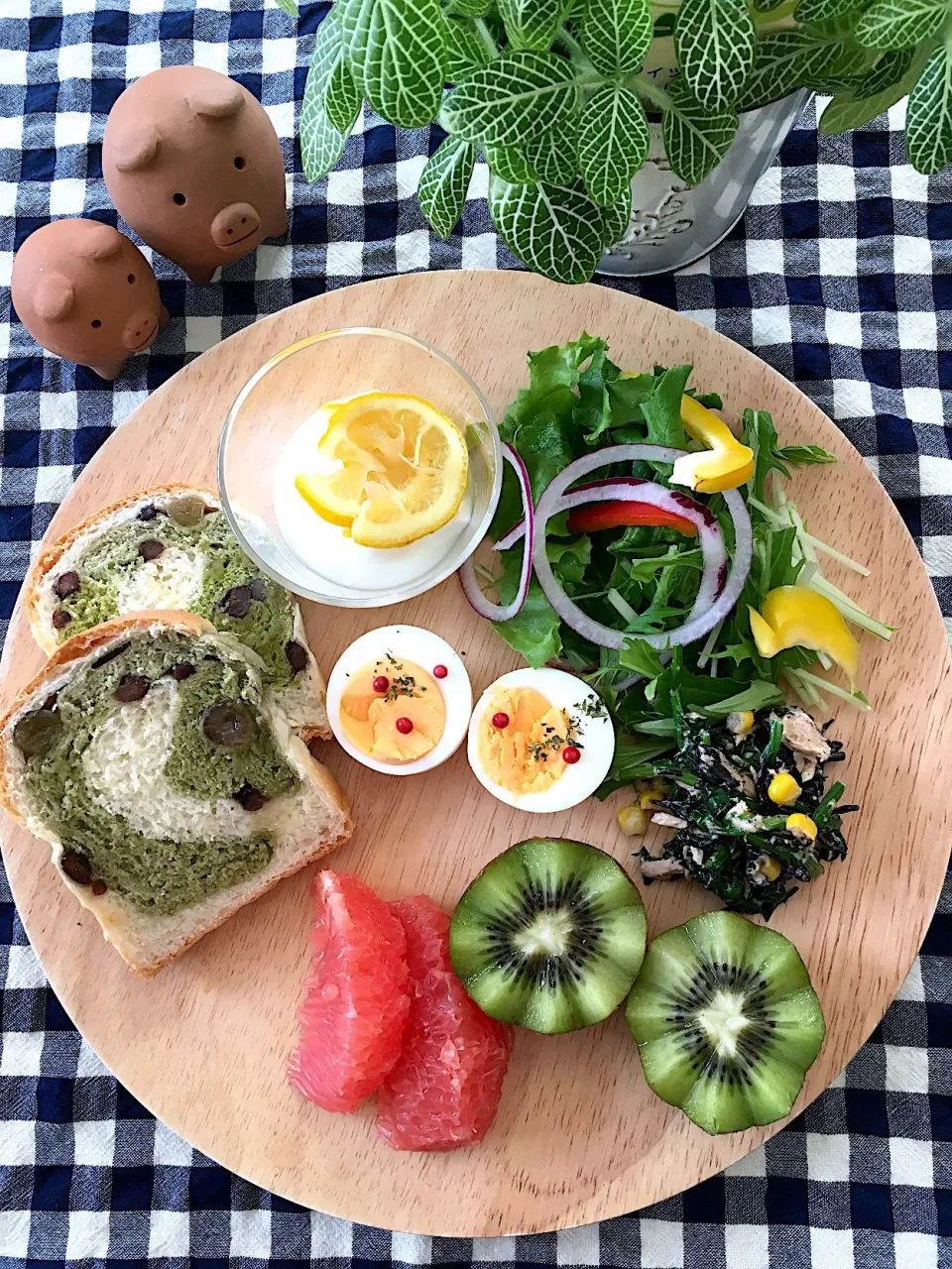 本日の朝ごはん☺︎|むーさん