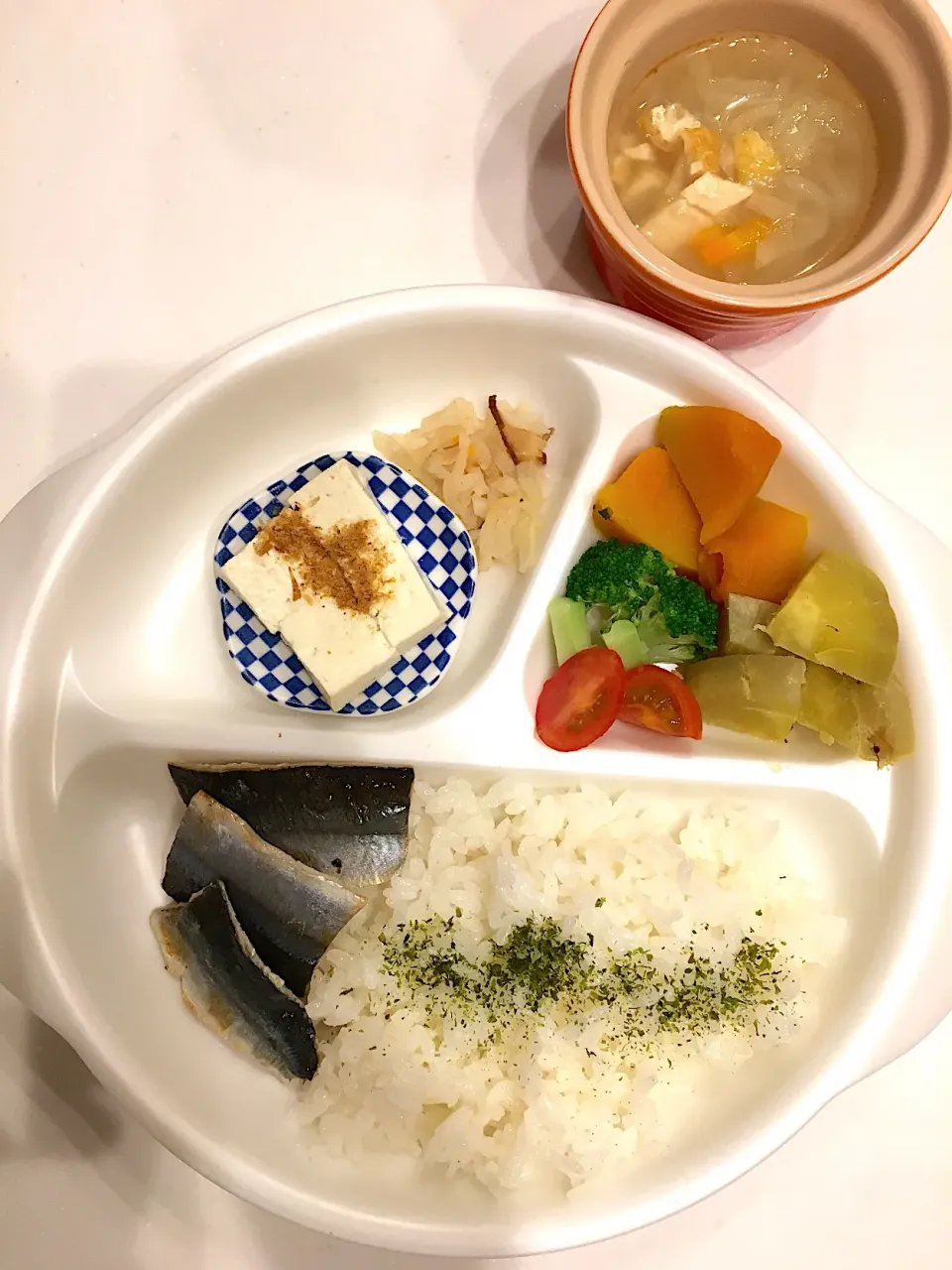 Snapdishの料理写真:1歳2ヶ月離乳食
10／14夕飯|airi-nさん