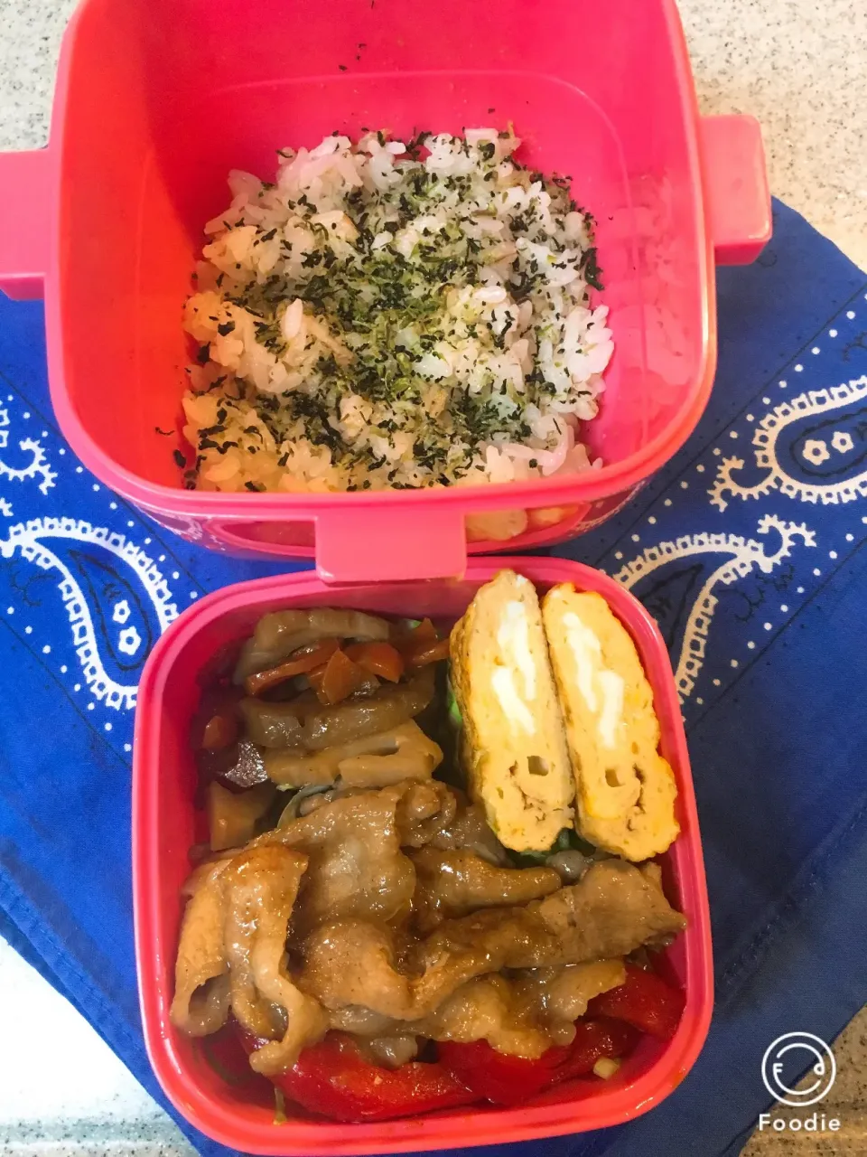 Snapdishの料理写真:♫10/15今日のお弁当♫|Satokoさん