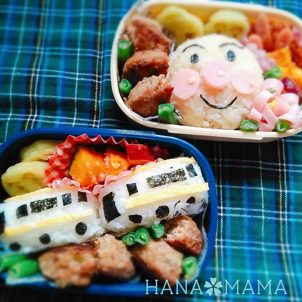 Snapdishの料理写真:子供達の遠足弁当|花ママさん