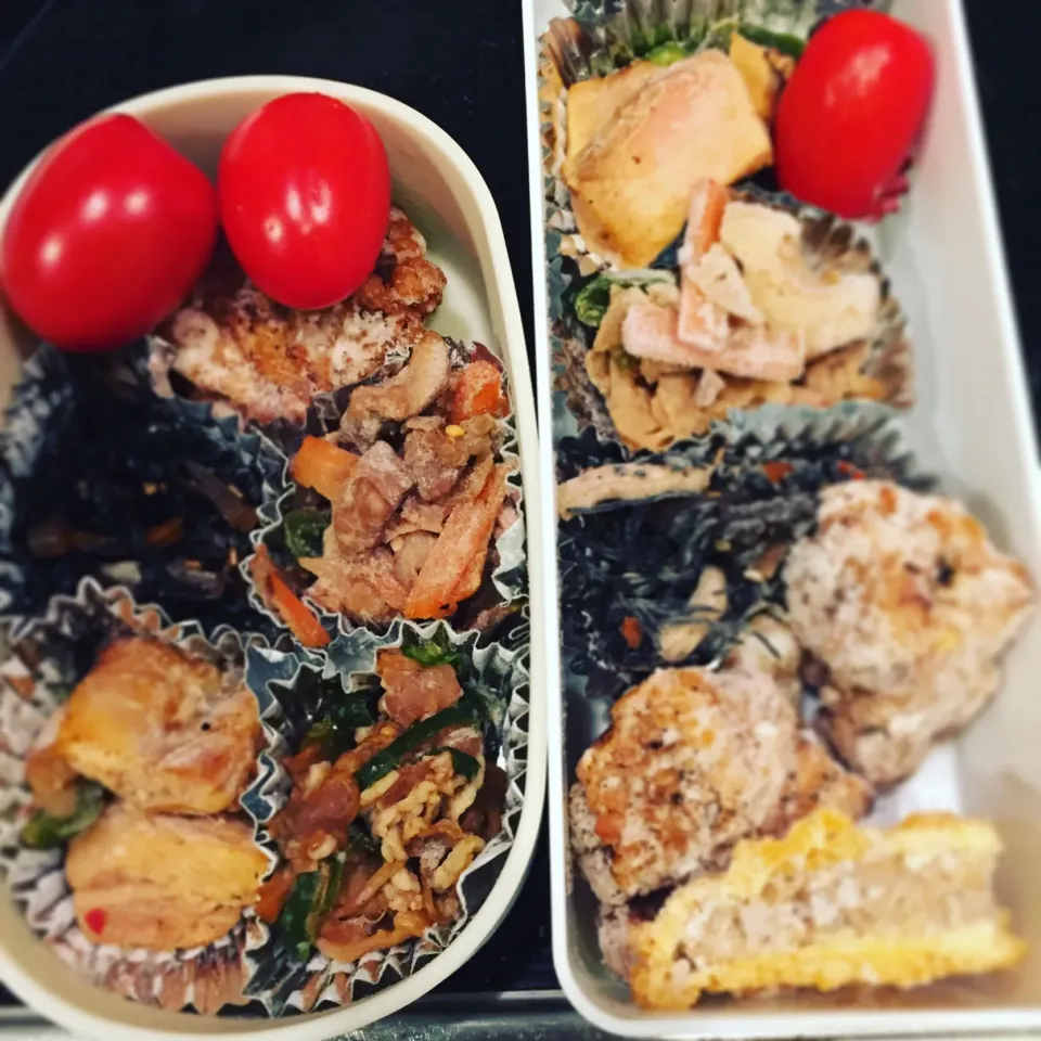 Snapdishの料理写真:今日のお弁当|kenji kojimaさん