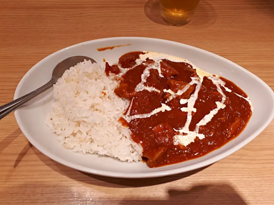 トマトカレー @太陽のトマト麺 #創作カレー|カリー仙人さん