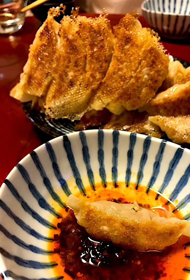 たっぷりキノコの焼き餃子|Hiropanさん