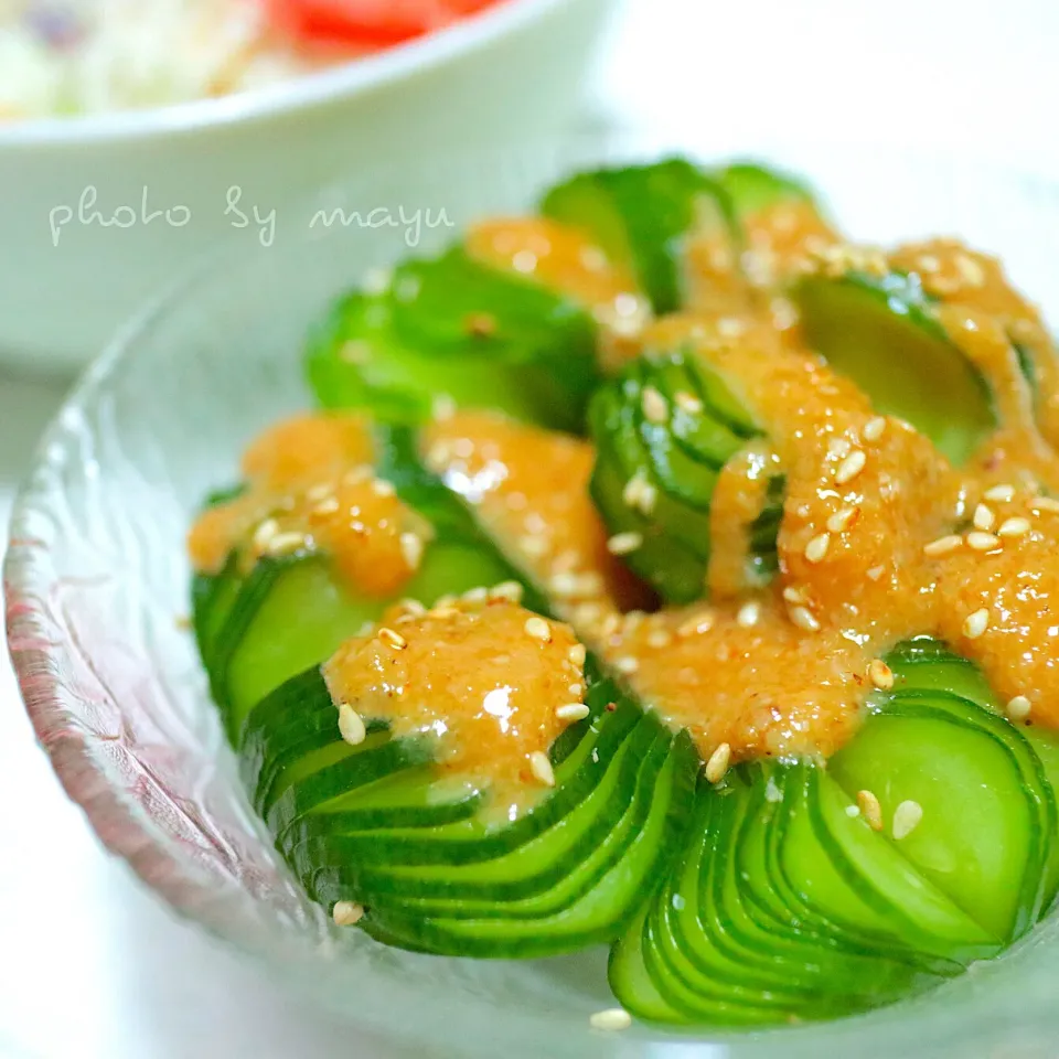 ※簡単※食べるまで5分※副菜💚無限きぅり💚 | 🐔iyo♡さんのお料理|まゆさん