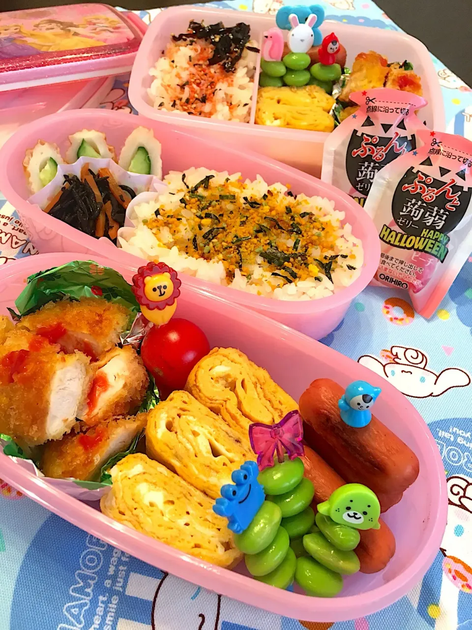 Snapdishの料理写真:遠足のお弁当♡|ゆきりん。さん