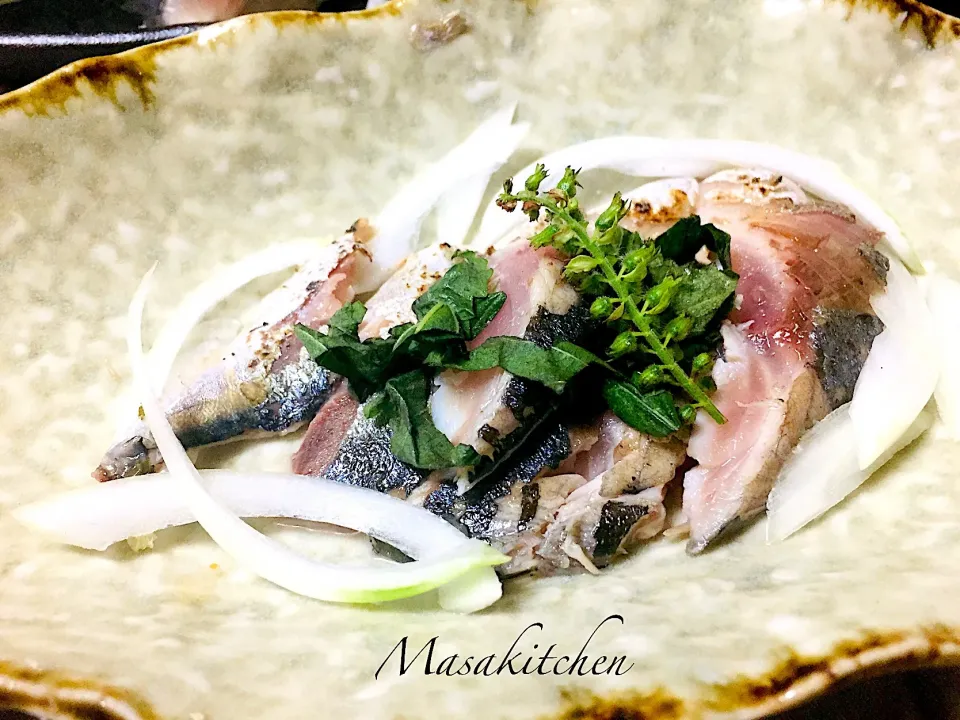 Broiled  mackerel for dinner|Masakiさん