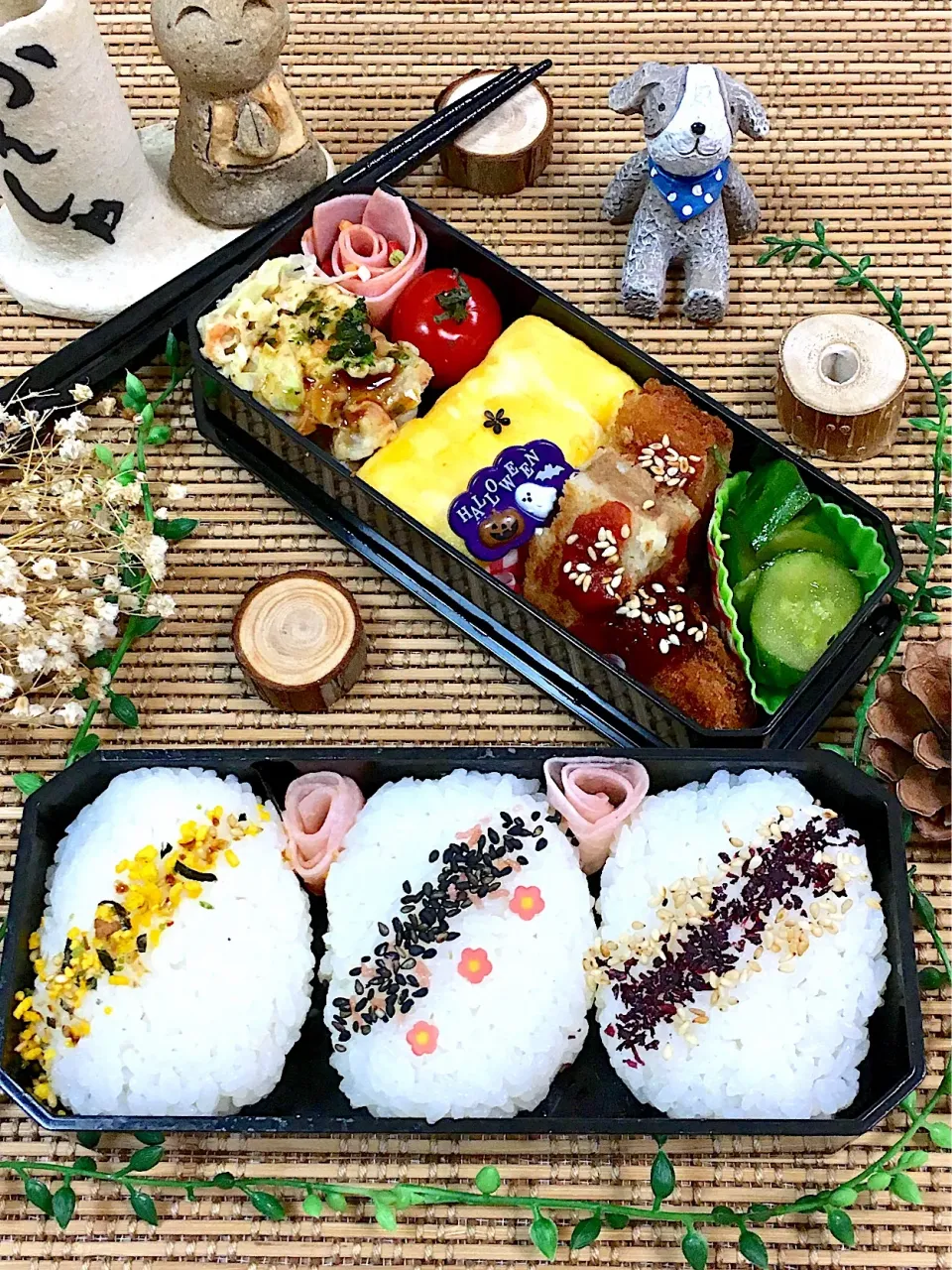 #onigiriaction 
 #おにぎり弁当 
 #旦那弁当 
 #男子弁当 
 #お昼ご飯|tomokoさん