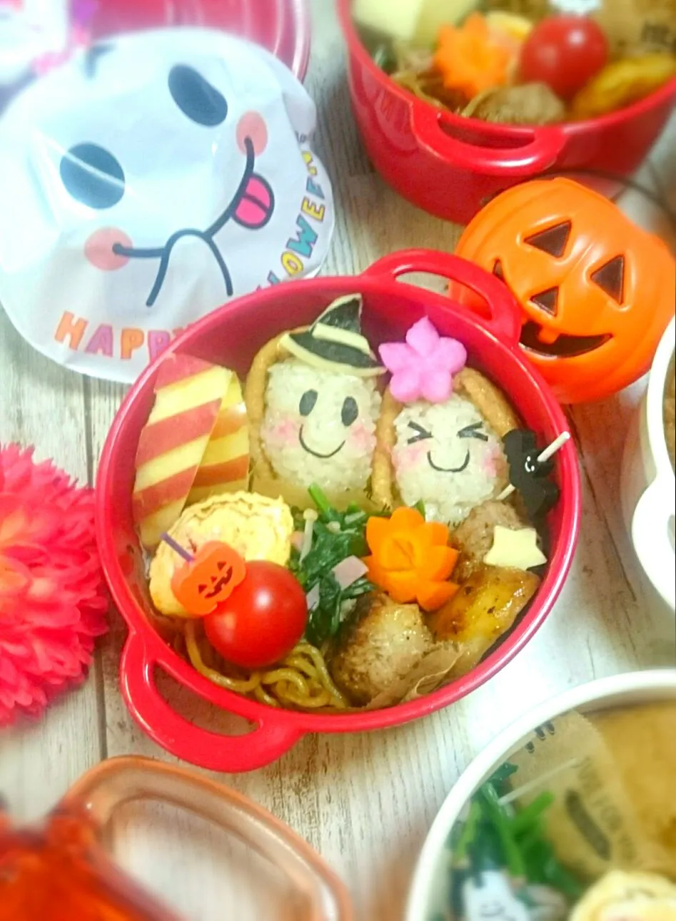 女子高生のハロウィン❗いなり寿司弁当

 #ハロウィン
 #いなり寿司
 #キャラ弁|okamichanさん