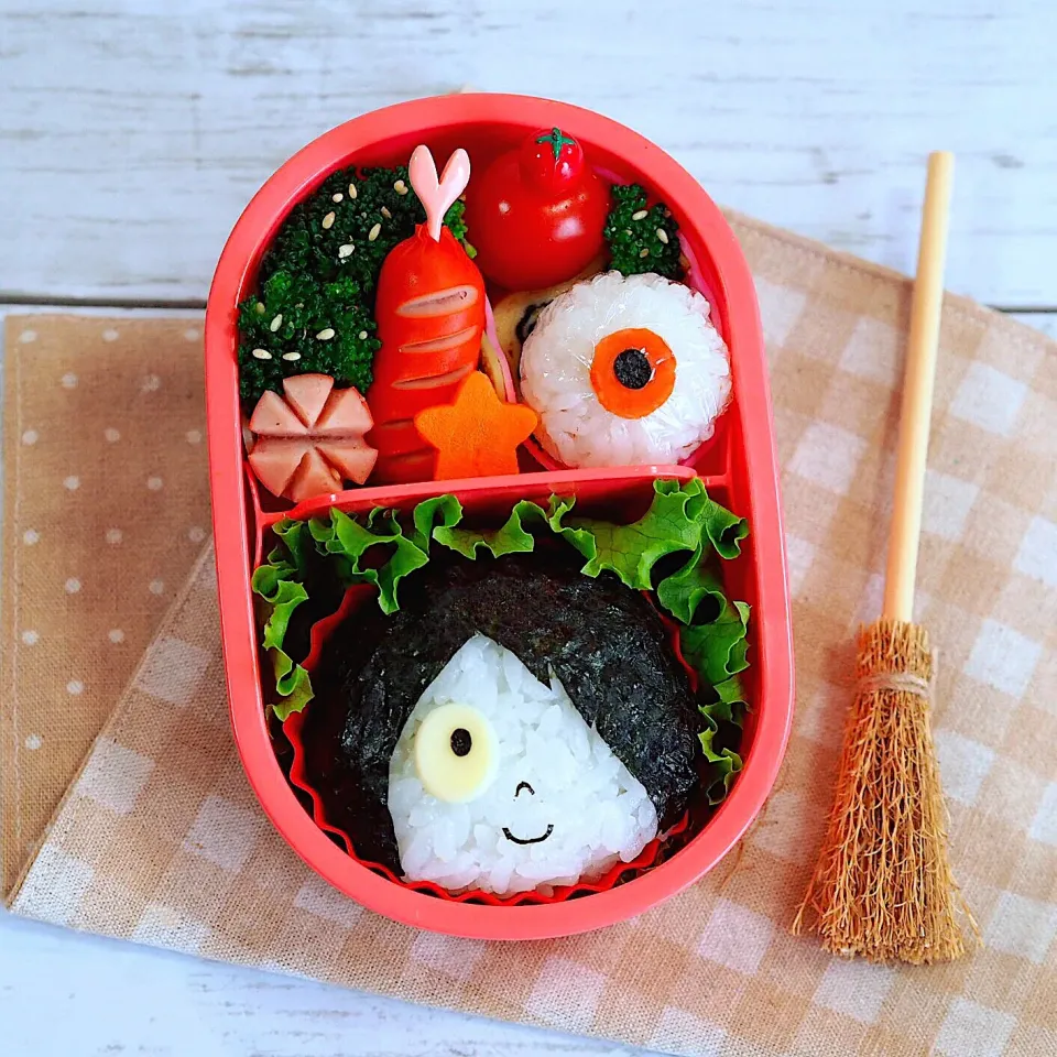 #ゲゲゲの鬼太郎 おにぎり弁当🍙🍱|K.Choさん