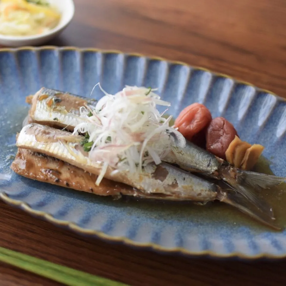 液体塩こうじで♪和食の定番イワシの梅煮♪|ハナマルキさん