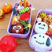 ハロウィン弁当💀👿🎃👻jcバージョン♥️|eriさん