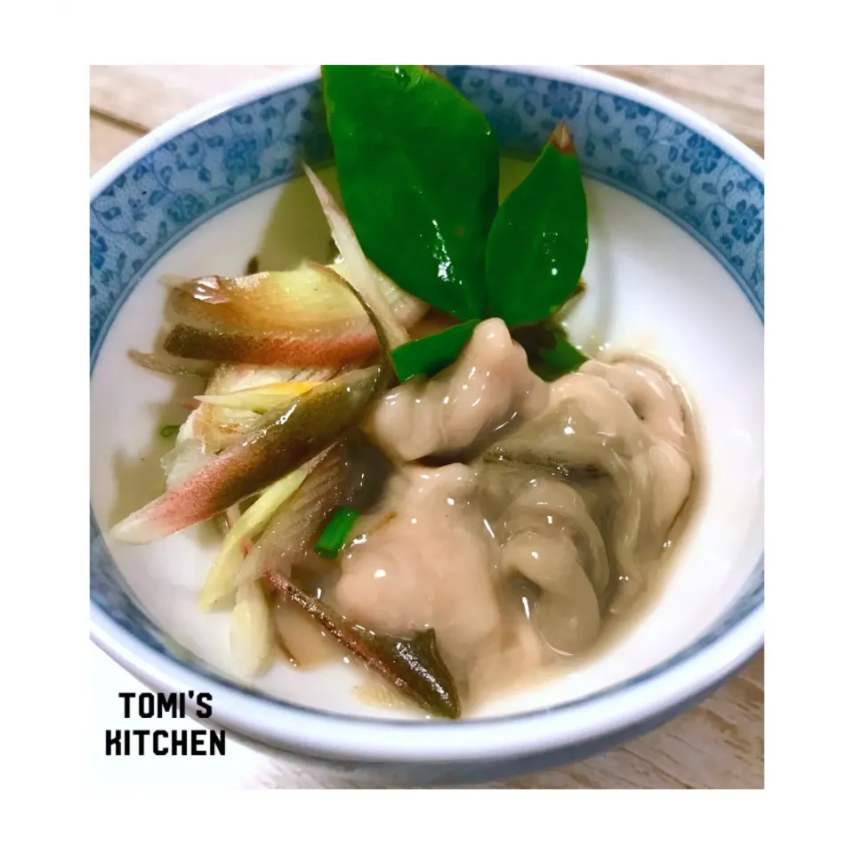 生牡蠣の塩辛|Tomiko Muramatsuさん