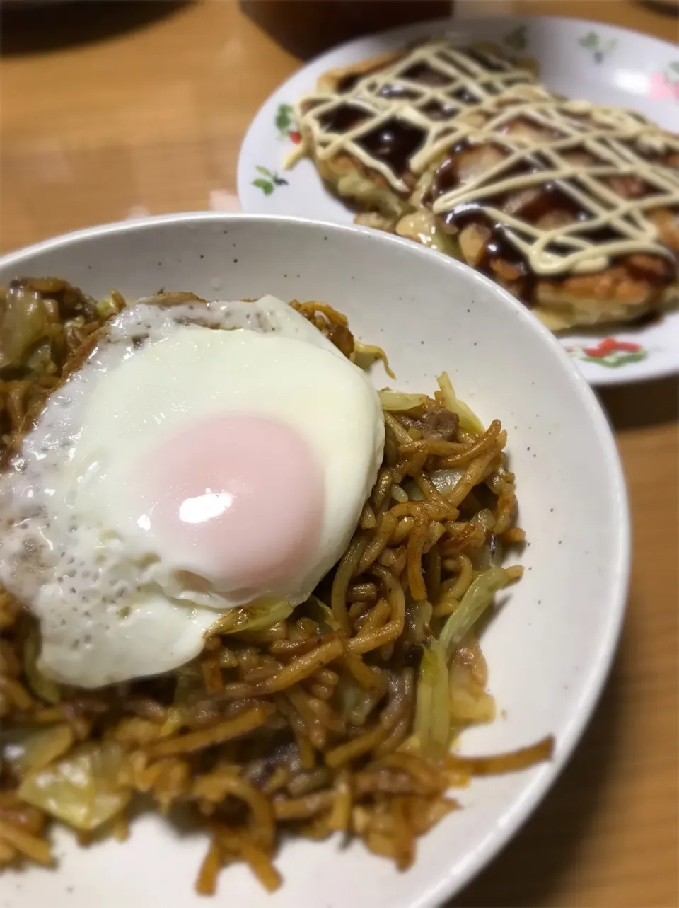 カレーそば飯&お好み焼き|sinさん